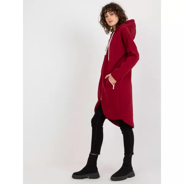  Dámská mikina RELEVANCE RV-BL-4742.20P BURGUNDY 