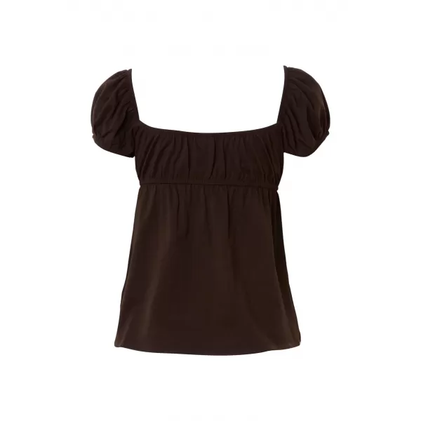  Dámské tričko URBAN CLASSICS TB8177-00075 BROWN 