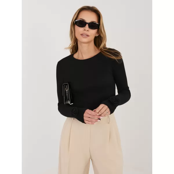  Dámské triko RUE PARIS RV-BZ-A1198.89 BLACK 