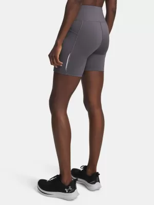 Dámské kraťasy UNDER ARMOUR UA VELOCITI 6IN FITTED SHORT 6009498-025 ŠEDÁ