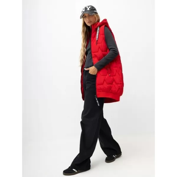  Dámská vesta FACTORY PRICE SK-KZ-HH-079.09 RED 