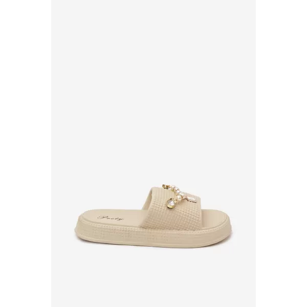  Dámské nazouváky BOTO 56160 BEIGE 