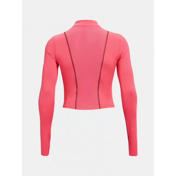  Dámské triko UNDER ARMOUR UA RUN ANYWHERE LASER LS 1365641-819 RŮŽOVÁ 