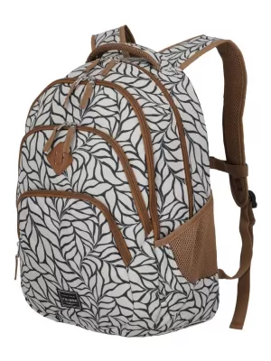 Batoh TRAVELITE BASICS BACKPACK PRINT PRINT OFF-WHITE