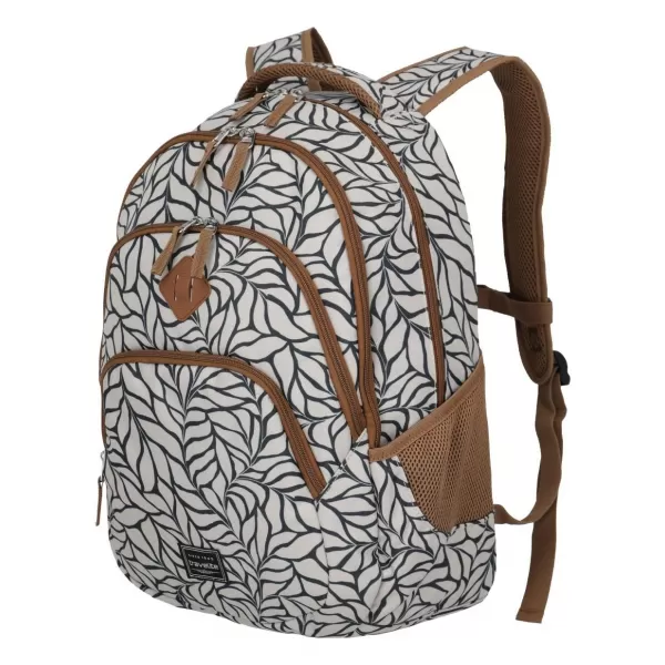  Batoh TRAVELITE BASICS BACKPACK PRINT PRINT OFF-WHITE 
