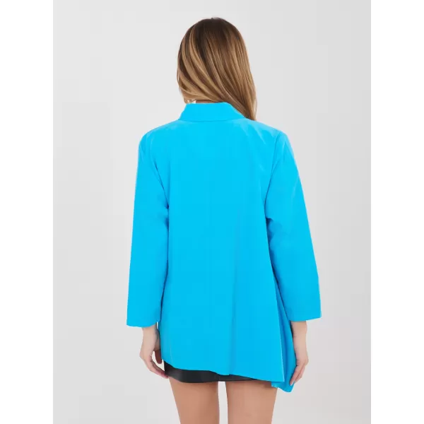  Dámská košile RUE PARIS IT-KS-FL10188.27 BLUE 