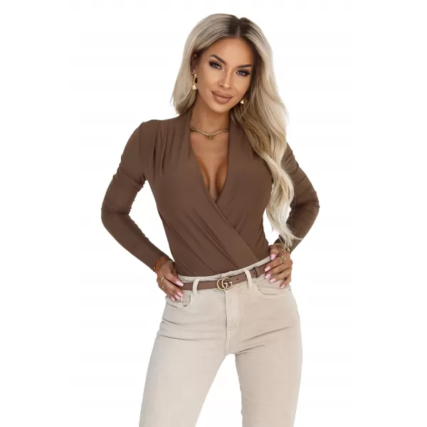  Dámské body NUMOCO 375-11 MOCCA HNĚDÁ 