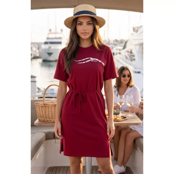  Dámské šaty ALTISPORT ALW001816 GARNET 