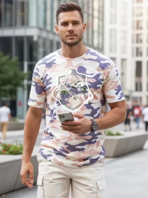 Pánské triko DSTREET BÉŽOVÁ