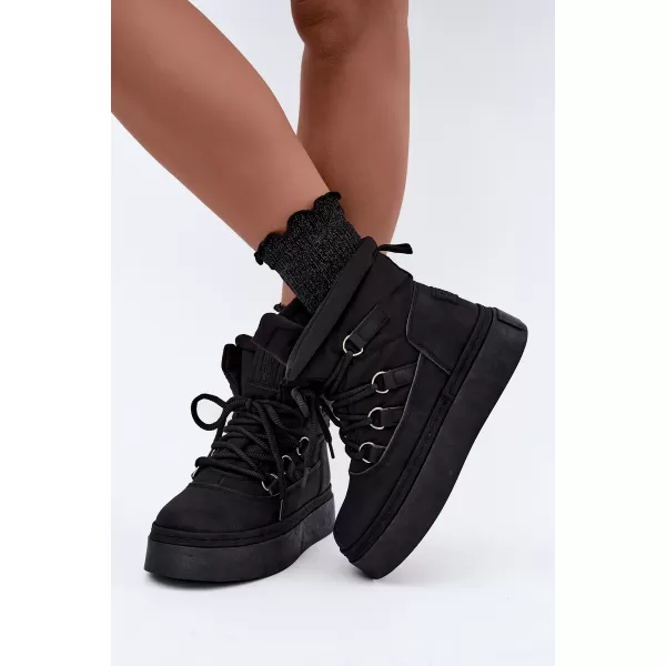  Dámské sněhule BIG STAR SHOES UU274189 BLACK 