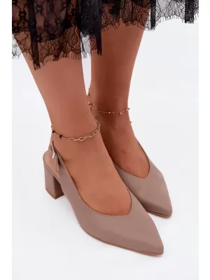 Dámské sandály ZAZOO 1122 TAUPE