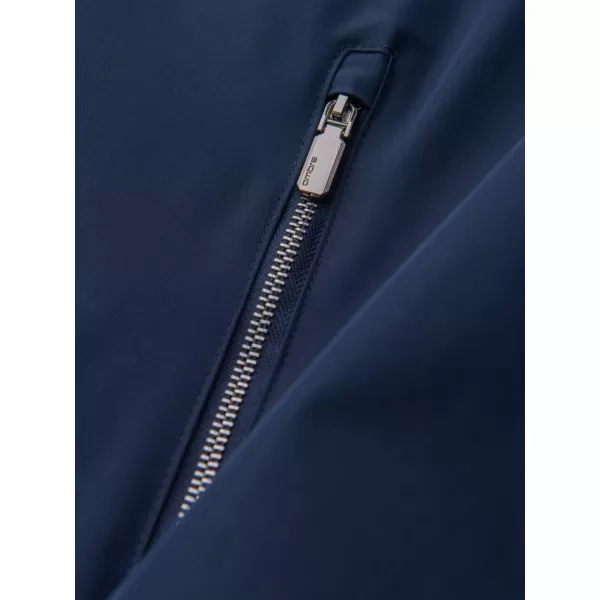  Pánská přechodná bunda OMBRE OM-JANP-0224 NAVY BLUE 