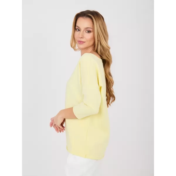  Dámské triko RUE PARIS RV-BZ-A1187.36 BRIGHT YELLOW 