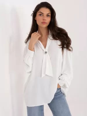 Dámská halenka FACTORY PRICE IT-BZ-28913.17 WHITE
