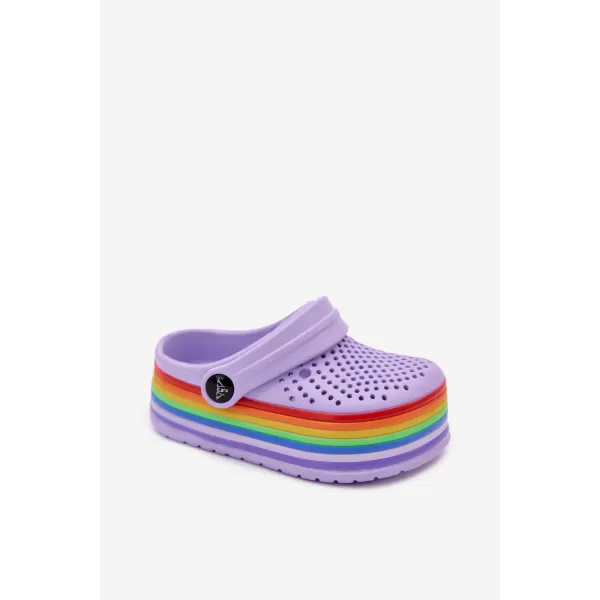  Dětské pantofle BOTO D2016/D2015 PURPLE 
