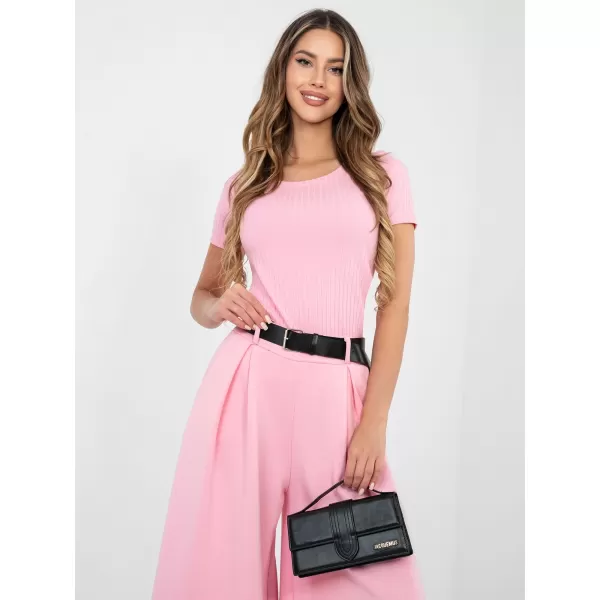  Dámské triko RUE PARIS RV-BZ-A1191.77 BRIGHT PINK 