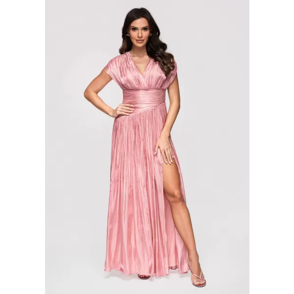  Dámské šaty LARICA LA-OM-DLR363 PINK 