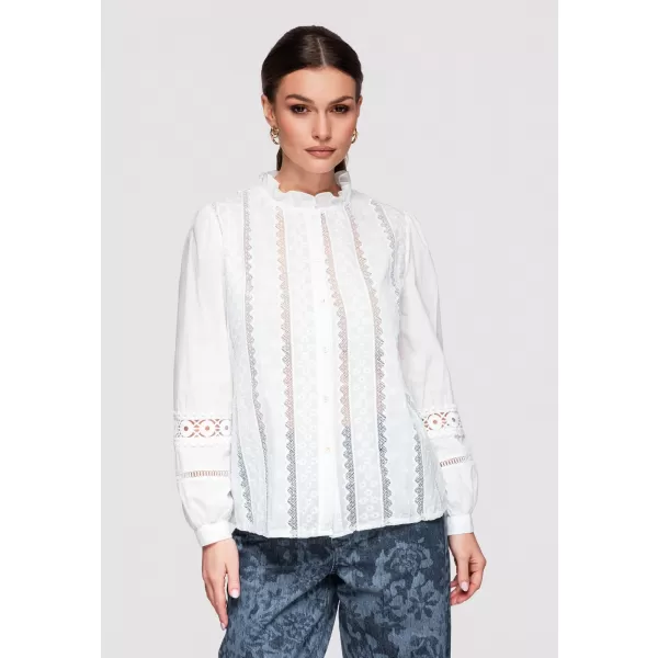  Dámská košile LARICA OW-SH-E0026 WHITE 
