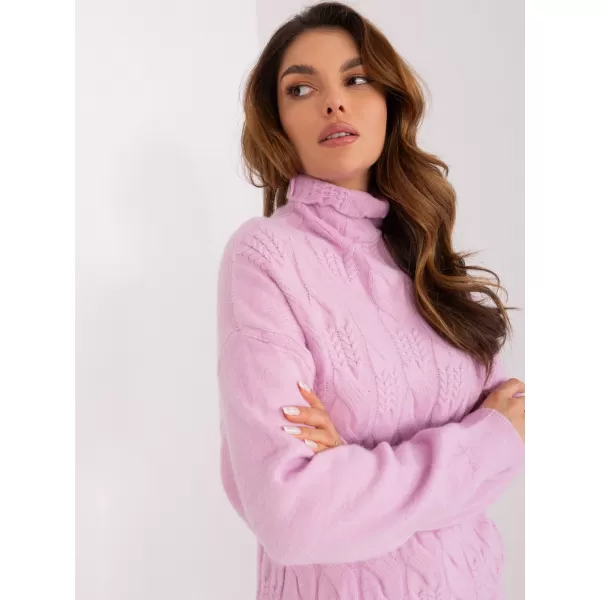  Dámský svetr WOOL FASHION ITALIA AT-SW-23401.97P BRIGHT PURPLE 