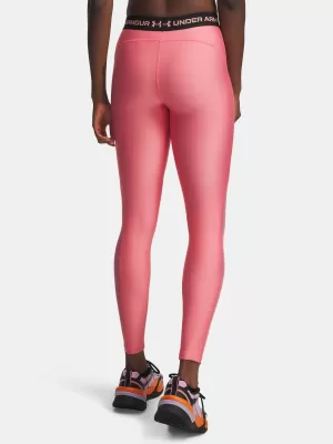 Dámské legíny UNDER ARMOUR HEATGEAR MESH LEGGING 6010009-600 RŮŽOVÁ