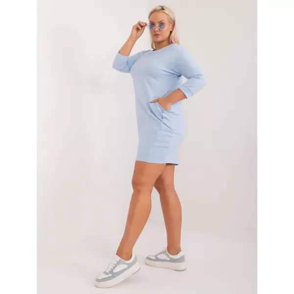  Dámské šaty RELEVANCE RV-SK-9390.32 LIGHT BLUE 