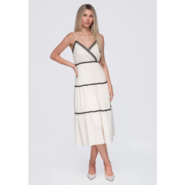  Dámské šaty OMBRE OW-DLR-E0006 BEIGE 