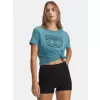 Dámské triko UNDER ARMOUR W VARSITY SS 6010592-466 MODRÁ