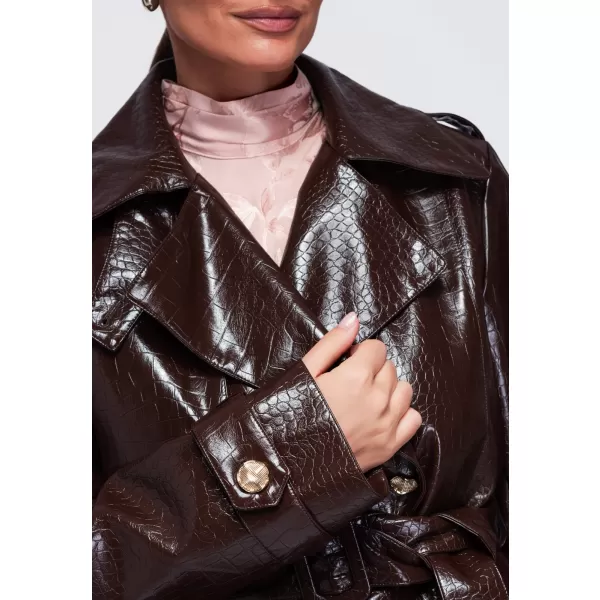  Dámská bunda OMBRE OW-JAFL-0144 BROWN 