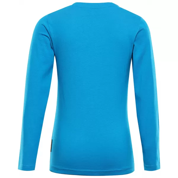  Dětské triko ALPINE PRO ECCO 2 NEON ATOMIC BLUE VARIANTA PA 