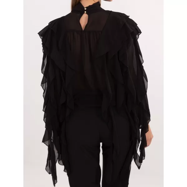  Dámská halenka FACTORY PRICE PM-BZ-J1005.25 NOIRE 