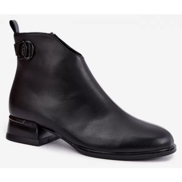 Dámské kotníkové boty VINCEZA 58692 BLACK 