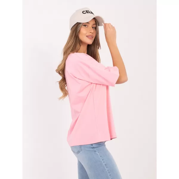  Dámské tričko RUE PARIS RV-BZ-A1230.12 BRIGHT PINK 