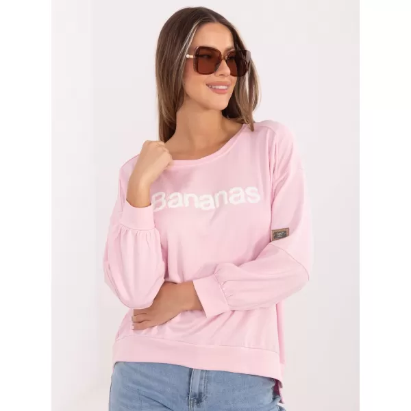 Dámská mikina RUE PARIS RV-BL-A1221.13 BRIGHT PINK 