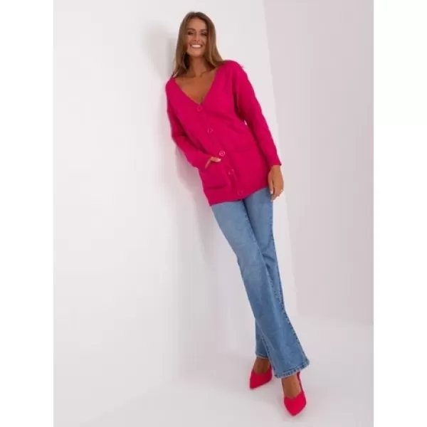  Dámský svetr WOOL FASHION ITALIA AT-SW-2241.36P FUCHSIA 