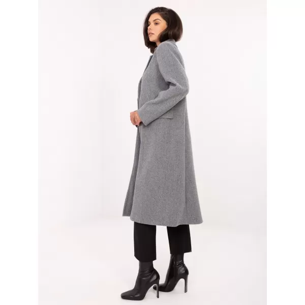  Dámský kabát FACTORY PRICE IT-PL-80320.65 GRAY 