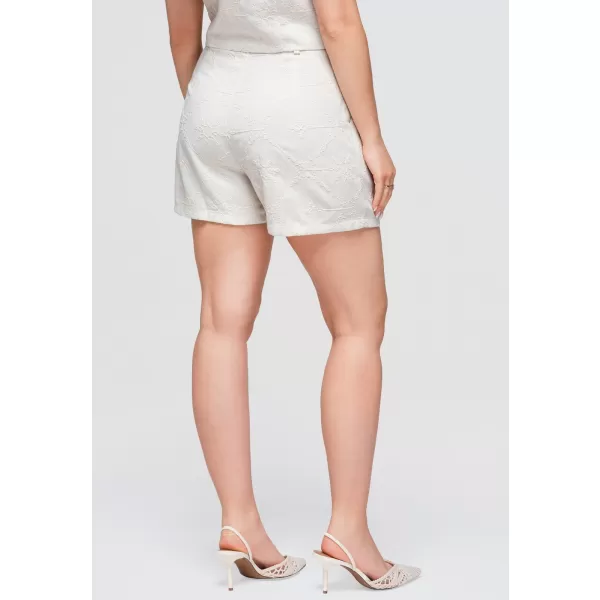  Dámské kraťasy OMBRE OW-ST-E0019 BEIGE 