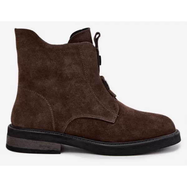  Dámské boty D&A CR62-3334 KHAKI 