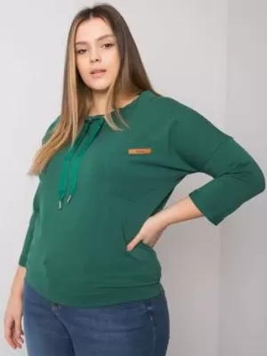 Dámská halenka RELEVANCE RV-BZ-6161.08 DARK GREEN