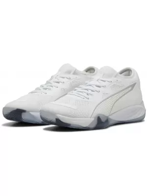 Sálová obuv PUMA ELIMINATE NITRO SQD 4 108438-02 PUMA WHITE/PUMA SILVER