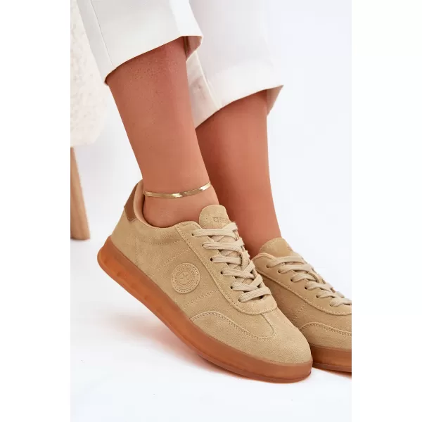  Dámské tenisky BIG STAR SHOES RR274849 BEIGE 