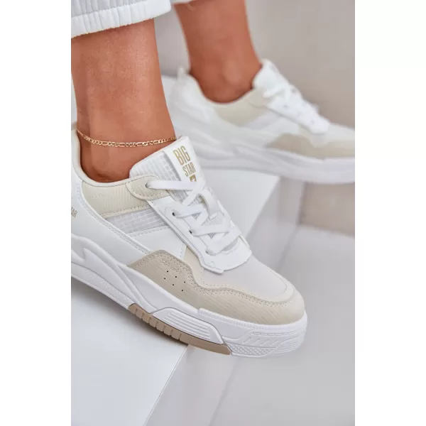  Dámské tenisky BIG STAR SHOES OO274A155 WHITE 