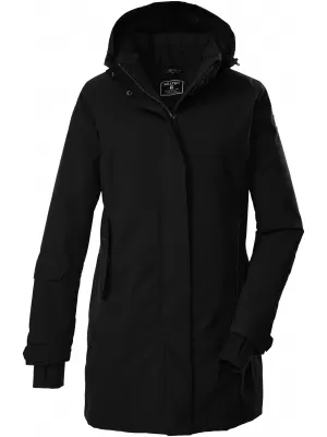 Dámská parka KILLTEC KOW 20 ČERNÁ
