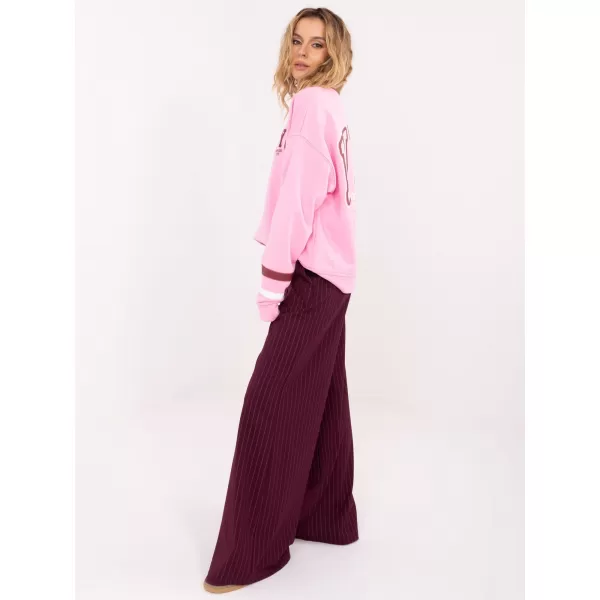  Dámská mikina FACTORY PRICE MJ-BL-H2496.27 BRIGHT PINK 
