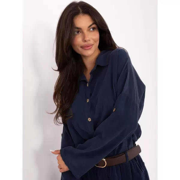  Dámská košile ITALY MODA IT-KS-22390.81 DARK BLUE 