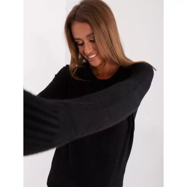  Dámský svetr WOOL FASHION ITALIA AT-SW-232901.25X NOIRE 