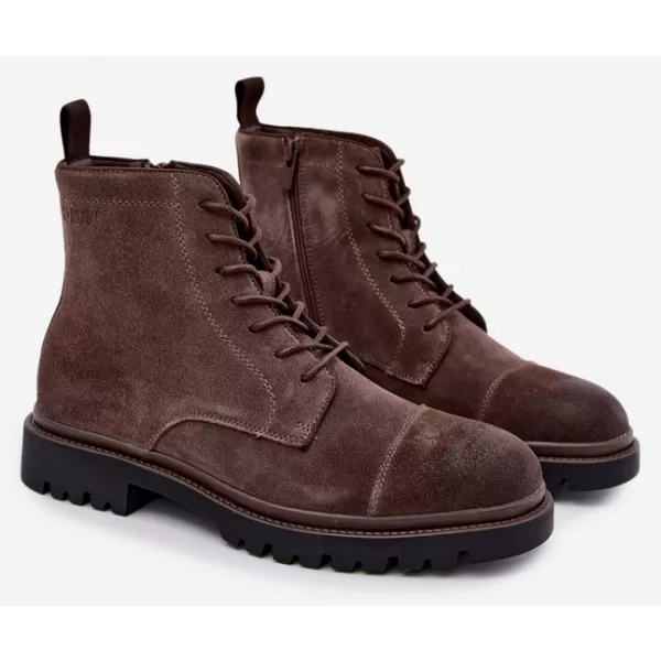 Pánské kotníkové boty BIG STAR SHOES UU174220 BLACK 
