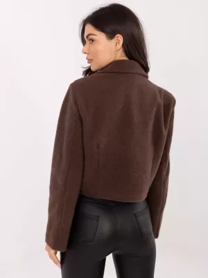 Dámská bunda RUE PARIS IT-KR-FL9730.23 BROWN