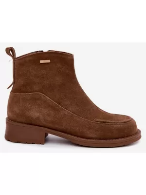 Dámské boty BIG STAR SHOES UU274601 BROWN/BEIGE SHADOWS