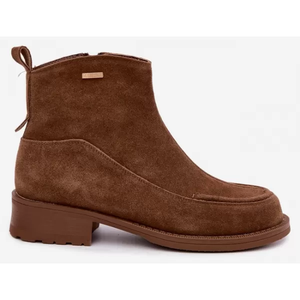  Dámské boty BIG STAR SHOES UU274601 BROWN/BEIGE SHADOWS 