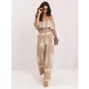 Dámský komplet ITALY MODA MO-KMPL-126175.85 BEIGE